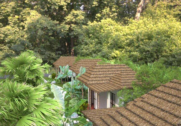 Thiết kế cảnh quan cho khu nghỉ dưỡng ở Củ Chi hình 2