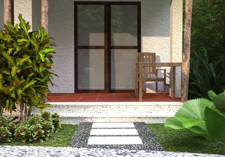 Thiết kế cảnh quan cho khu nghỉ dưỡng ở Củ Chi hình 8