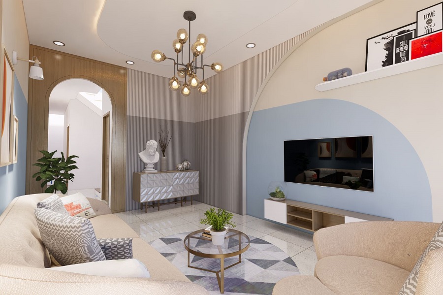 Nhà phố 4 tầng Phan Huy Ích hình 10