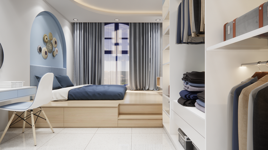 Nhà phố 4 tầng Phan Huy Ích hình 18