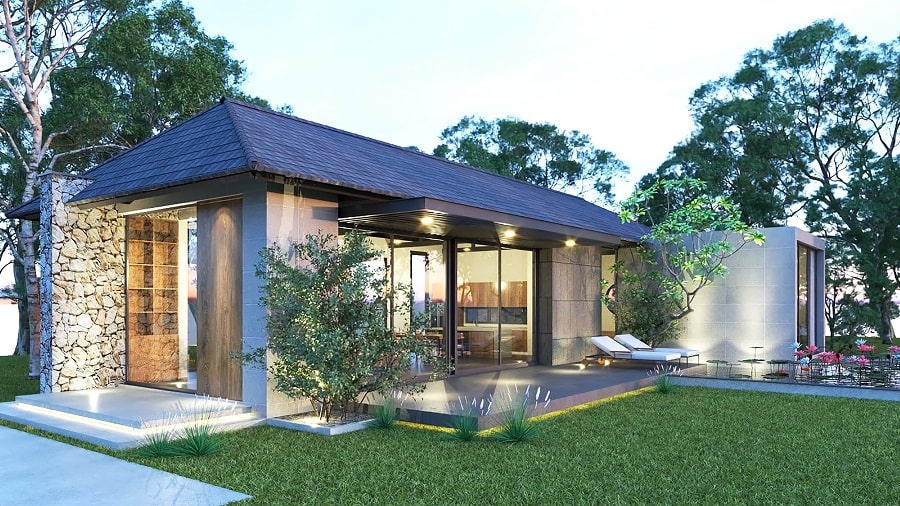 Thiết kế nhà vườn Bến Lức hình 1