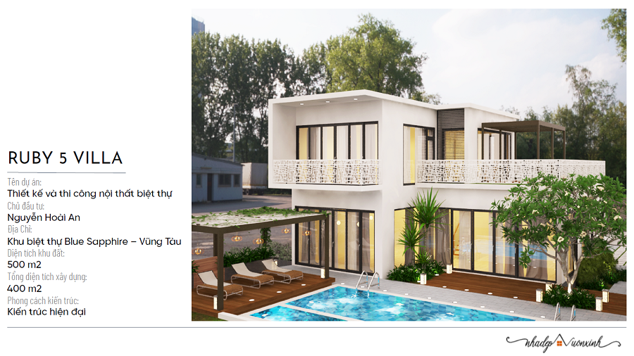 Biệt thự Ruby 5 hình 1