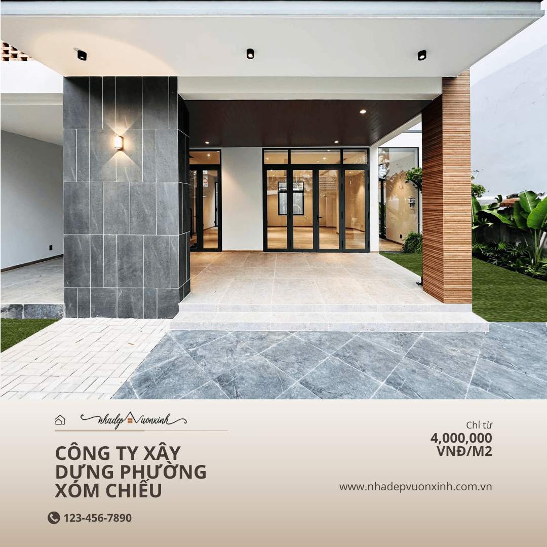 thiết kế xây dựng nhà trọn gói tại phường Xóm Chiếu TPHCM thiết kế xây dựng nhà trọn gói tại phường Xóm Chiếu TPHCM